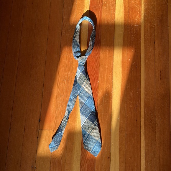 Plaid wool Jack Fraser tie - Picture 3 of 3